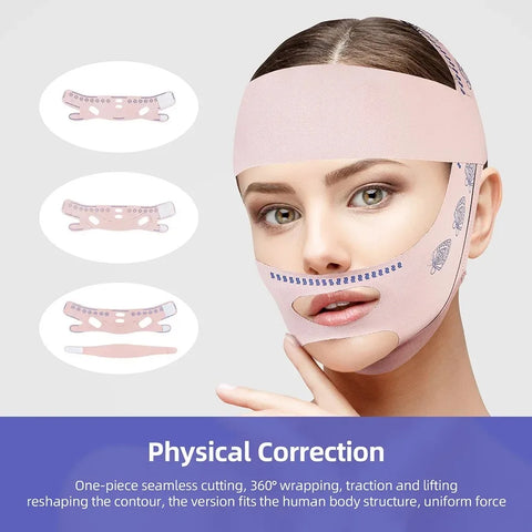 Face Slimming Bandage Women Face Lifting V Line Shaper Chin Cheek Lift Up Belt Anti Wrinkle Strap Facial Beauty Skin Care Tools