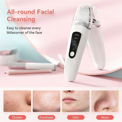 Ultrasonic Facial Skin Scrubber