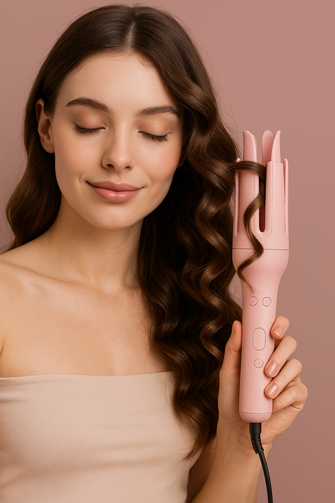 2 in 1 Automatic Hair Curler – 32mm Ceramic Barrel