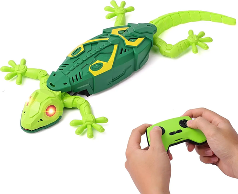 Remote Control Gecko Toy – Fast LED Lizard for Kids (Christmas Edition)