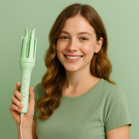 2 in 1 Automatic Hair Curler – 32mm Ceramic Barrel