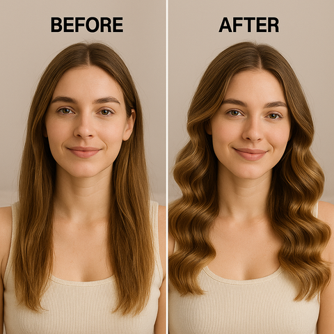 2 in 1 Automatic Hair Curler – 32mm Ceramic Barrel