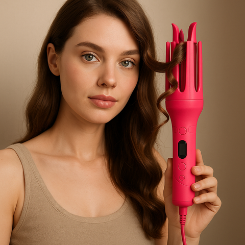 2 in 1 Automatic Hair Curler – 32mm Ceramic Barrel
