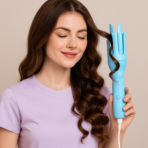2 in 1 Automatic Hair Curler – 32mm Ceramic Barrel